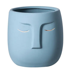 Ceramic Face  Vase