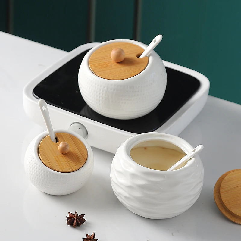 Ceramic Spice Jars