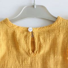 Ruffle Sleeve Girls Blouse