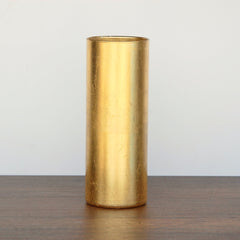 9" Gold Vase