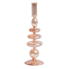 Glass Vase Candle Holders