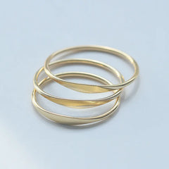 14K Gold Filled Minimalism Rings