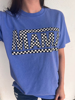 Checkered "Mama" T-Shirt