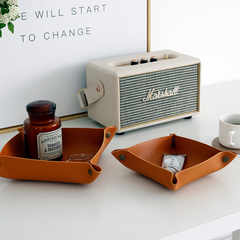 Leather Decorative Tray