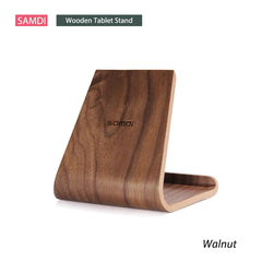 Leather and Wood Headphone Stand