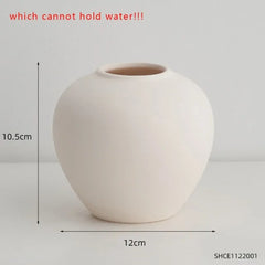 Neutral Ceramic Vase