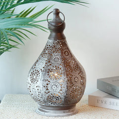 Moroccan Battery Powered Table Lamp