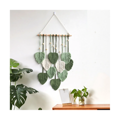Leaf Macramé Wall Hanging