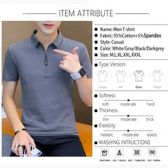 Cotton Button Up Polo