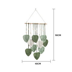 Leaf Macramé Wall Hanging