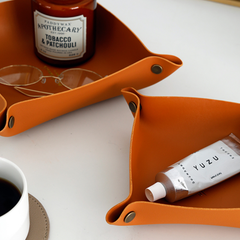 Leather Decorative Tray