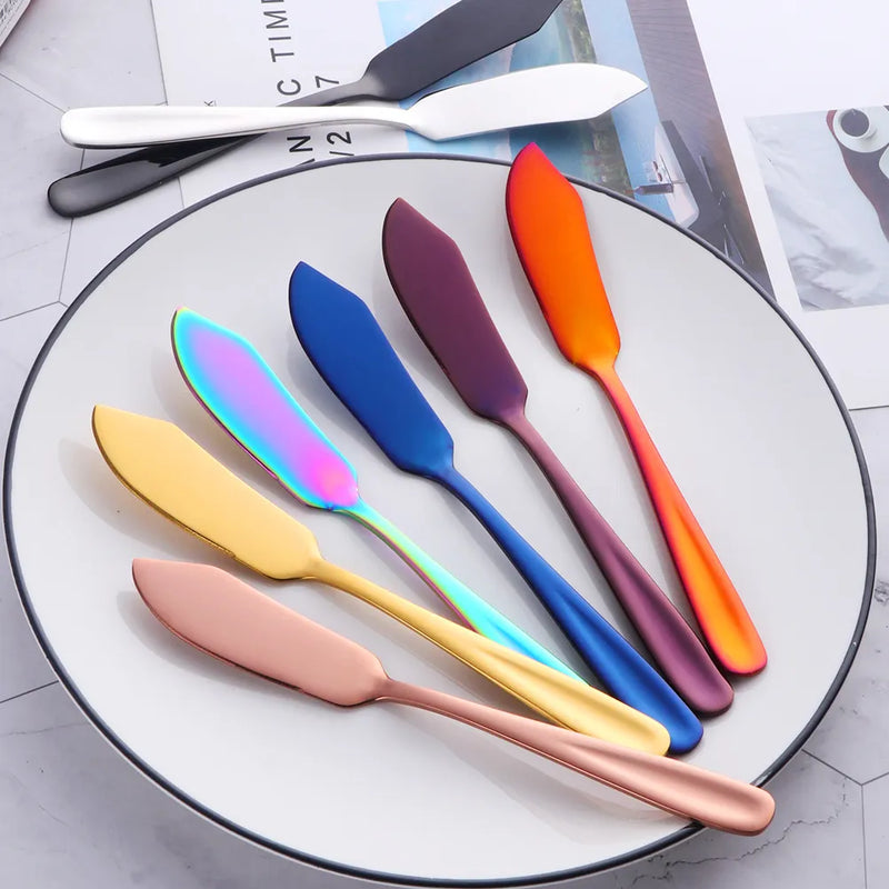 Stainless Colorful Butter Knife