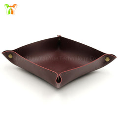 Leather Decorative Tray