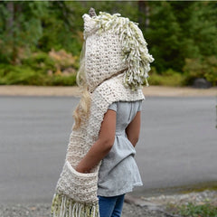 Unicorn Hat With Scarf