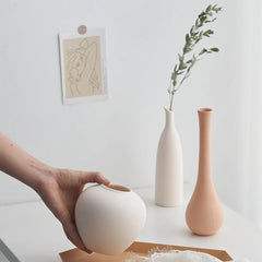 Neutral Ceramic Vase