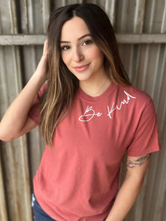 "Be Kind" Collar TShirt