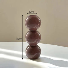 Modern Transparent Cactus Glass Vase