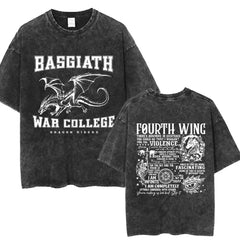 Basgiath War College Washed T-Shirts