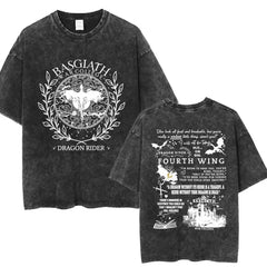 Basgiath War College Washed T-Shirts