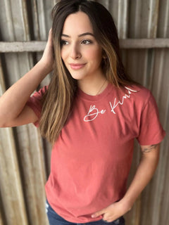 "Be Kind" Collar TShirt