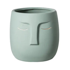 Ceramic Face  Vase