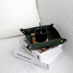 Leather Decorative Tray