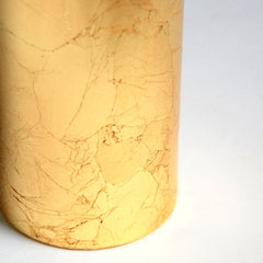 9" Gold Vase