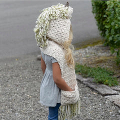 Unicorn Hat With Scarf