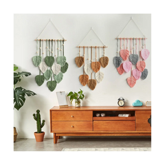 Leaf Macramé Wall Hanging
