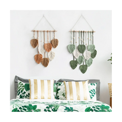 Leaf Macramé Wall Hanging