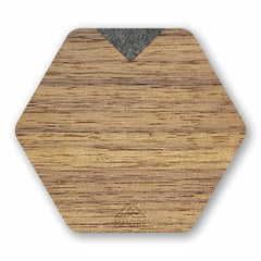 Wooden Coasters - American Walnut / Set of 4 Coasters