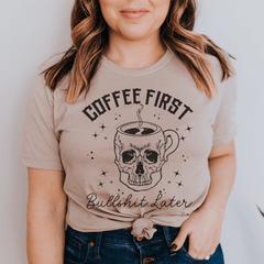 "Coffee First" T-Shirt