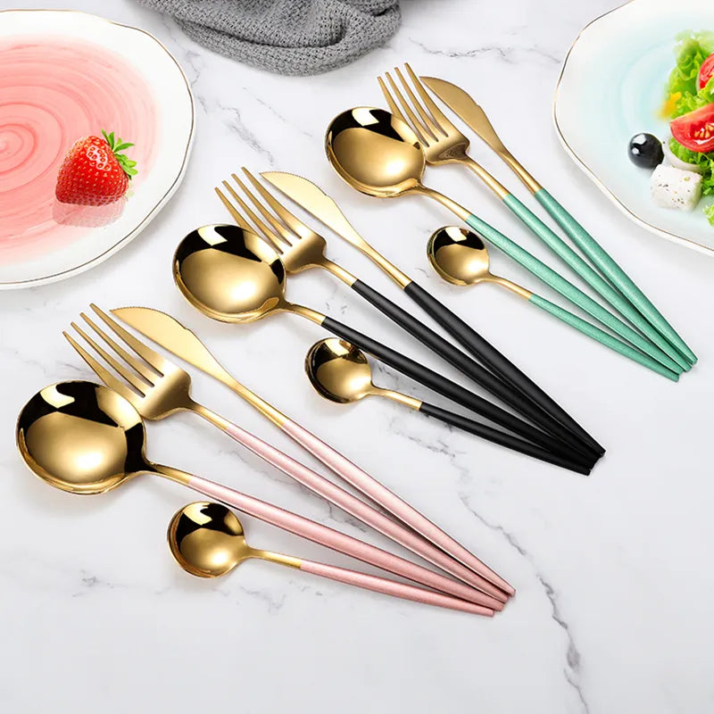 4 Piece Cutlery Set