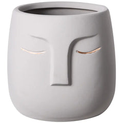 Ceramic Face  Vase