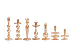 Glass Vase Candle Holders