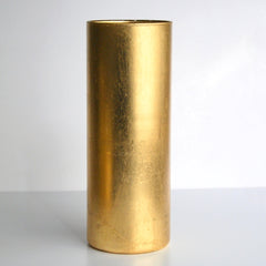 9" Gold Vase
