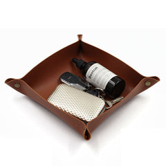 Leather Decorative Tray