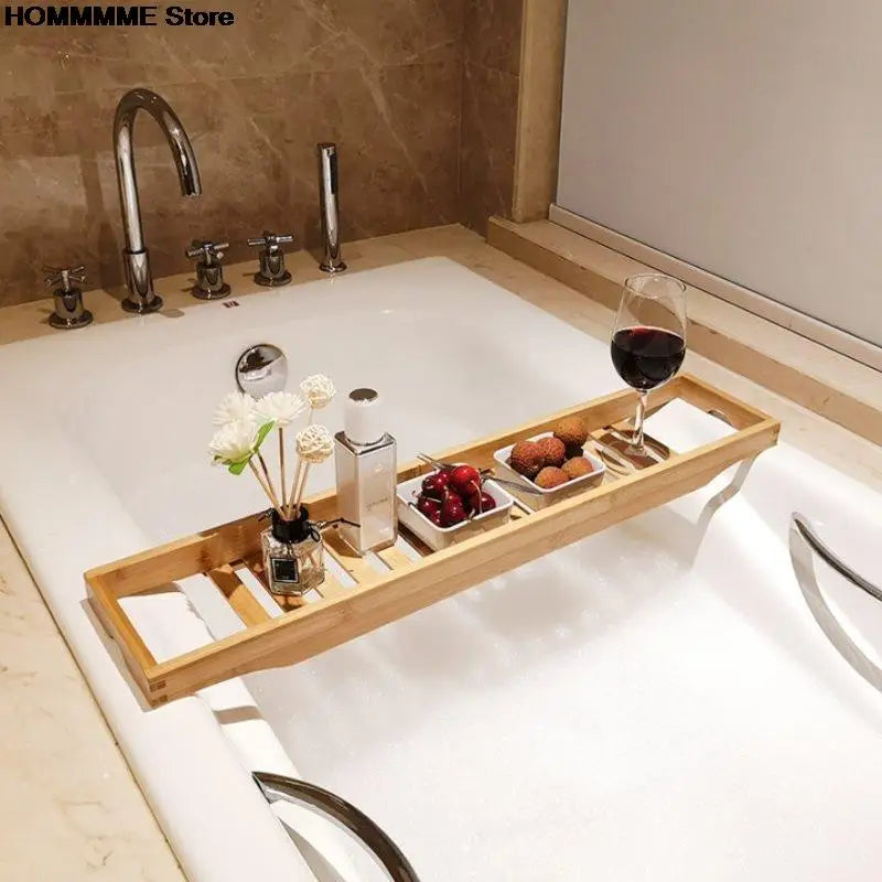 Bamboo Bathtub Tray