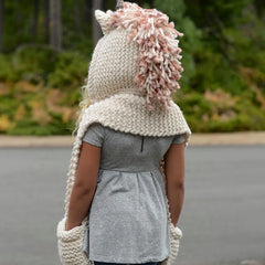 Unicorn Hat With Scarf