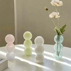 Modern Transparent Cactus Glass Vase