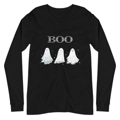 Boo Bedsheet Ghosts Long Sleeve Tee