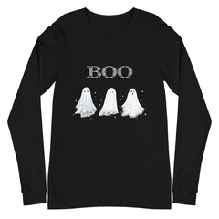 Boo Bedsheet Ghosts Long Sleeve Tee