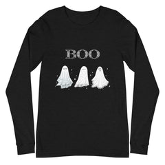 Boo Bedsheet Ghosts Long Sleeve Tee