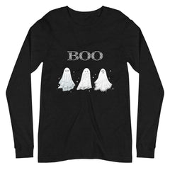 Boo Bedsheet Ghosts Long Sleeve Tee