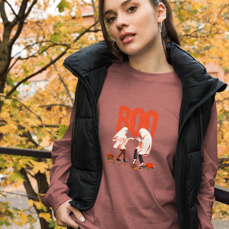 Vintage Boo Long Sleeve Tee