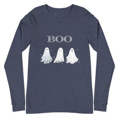 Boo Bedsheet Ghosts Long Sleeve Tee