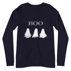 Boo Bedsheet Ghosts Long Sleeve Tee