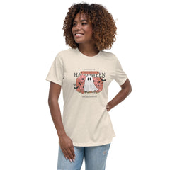 Trick or Treat Ghost Relaxed T-Shirt