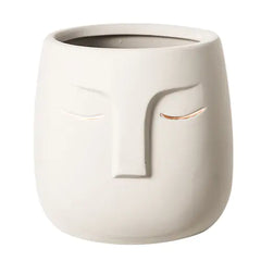 Ceramic Face  Vase